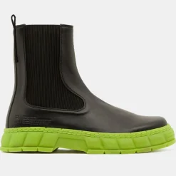 Viron Bottines|Boots appleskin 1997 noir/vert