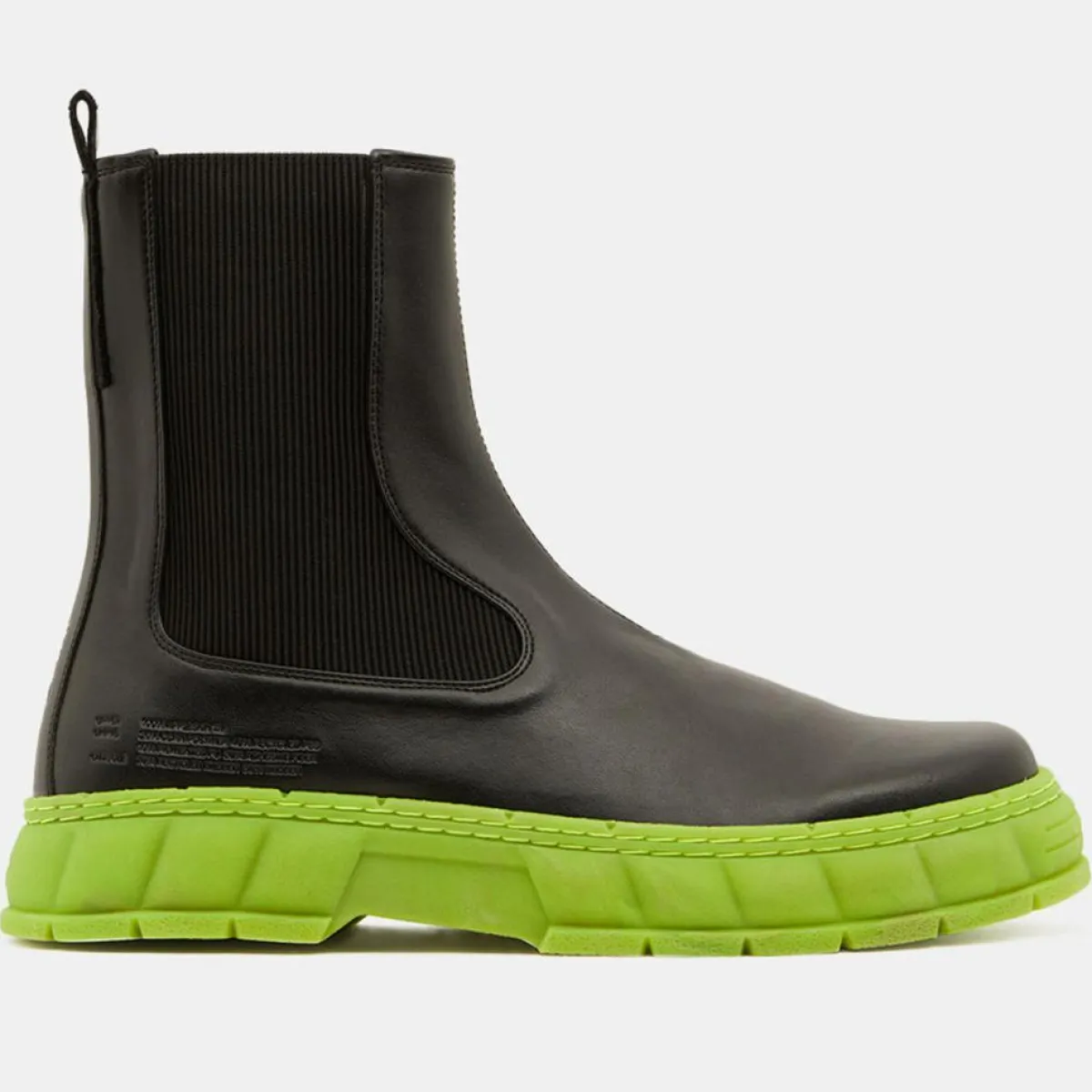 Viron Bottines|Boots appleskin 1997 noir/vert