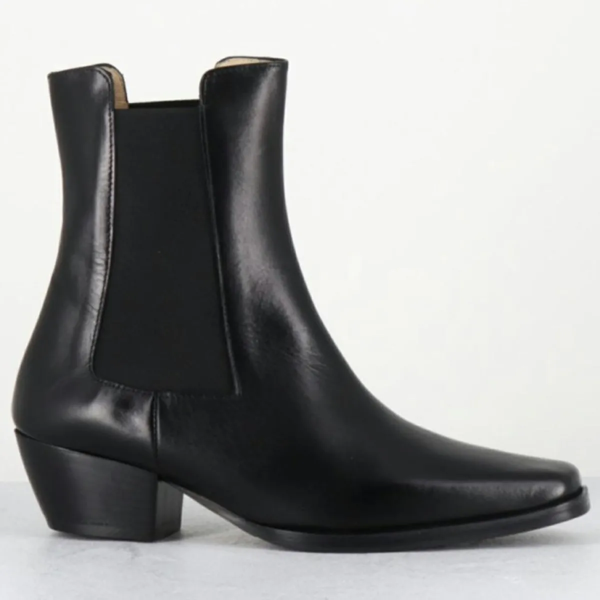 Garrice Lab Bottines|Boots en Cuir 1695 texas noires
