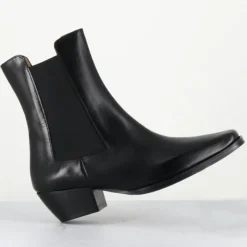 Garrice Lab Bottines|Boots en Cuir 1695 texas noires