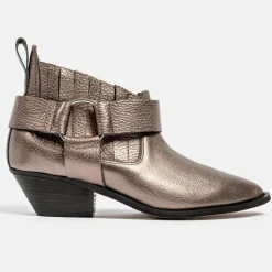 L37 Bottines|Boots en Cuir Ain't The Same platine