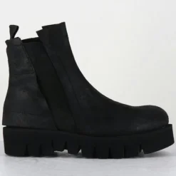 Garrice Lab Bottines|Boots en Cuir chilo noires