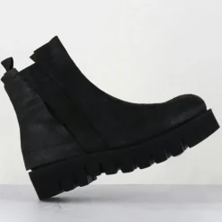 Garrice Lab Bottines|Boots en Cuir chilo noires