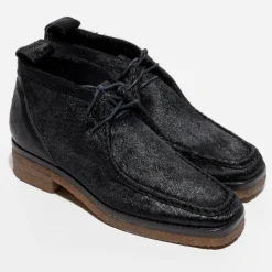 Mari Giudicelli Bottines|Boots en Cuir Clark noires