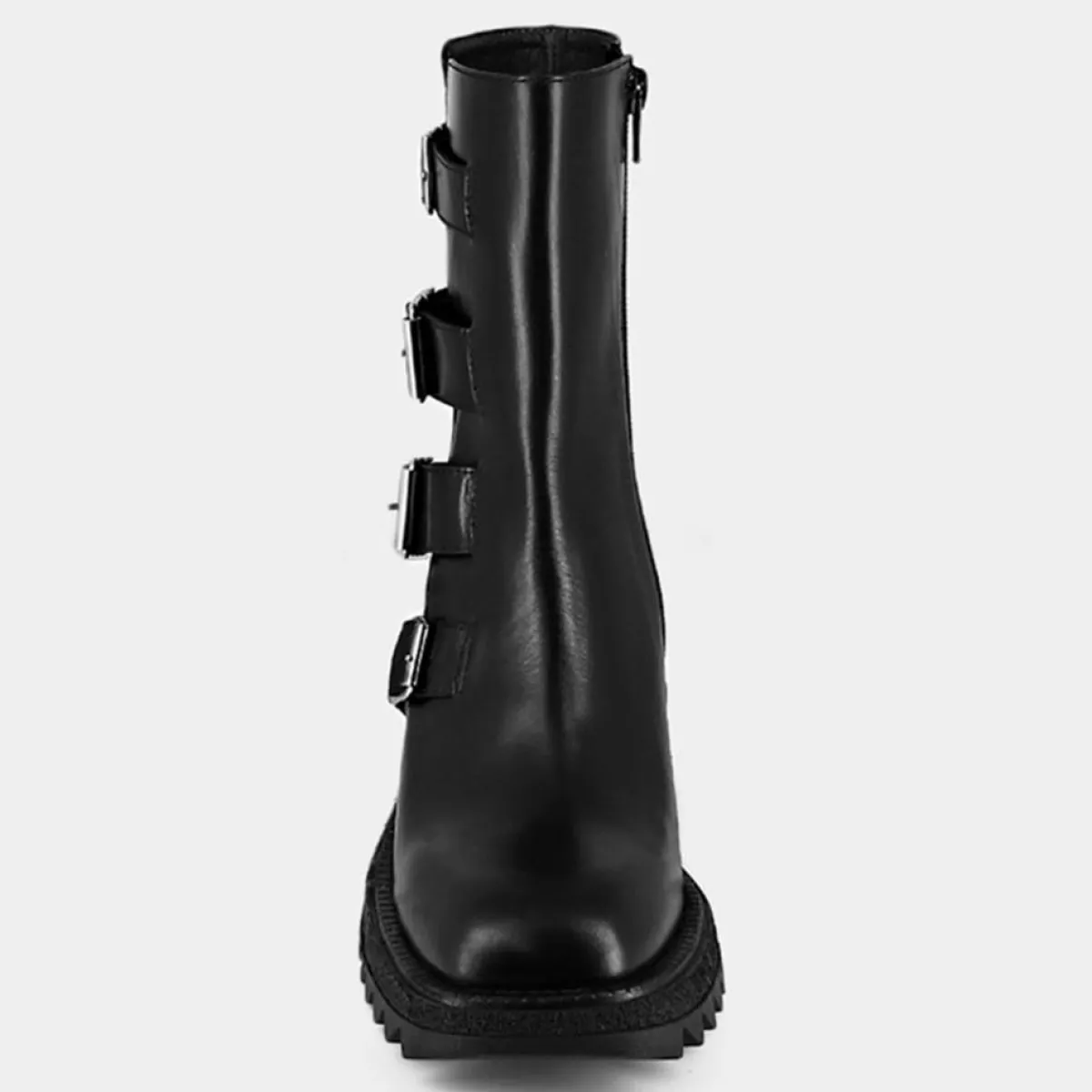 Jonak Bottines|Boots en Cuir Dovily noires - Talon 6.5 cm