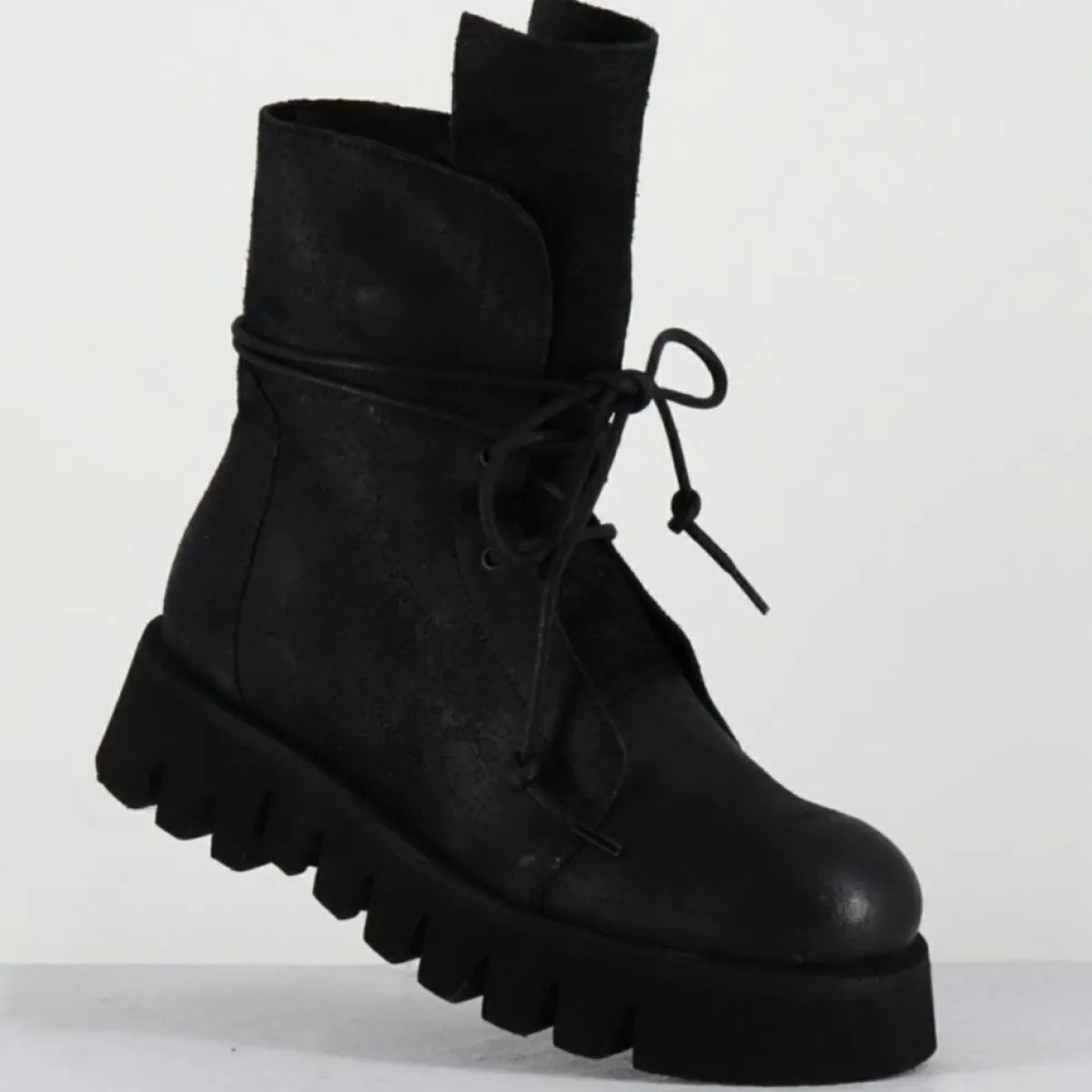 Garrice Lab Bottines|Boots en Cuir hoto noires