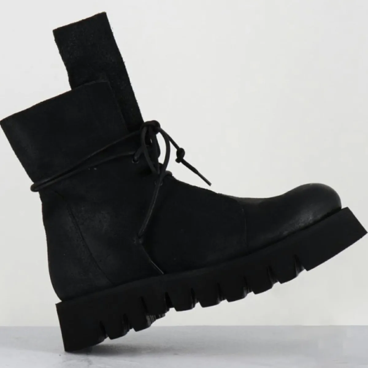 Garrice Lab Bottines|Boots en Cuir hoto noires