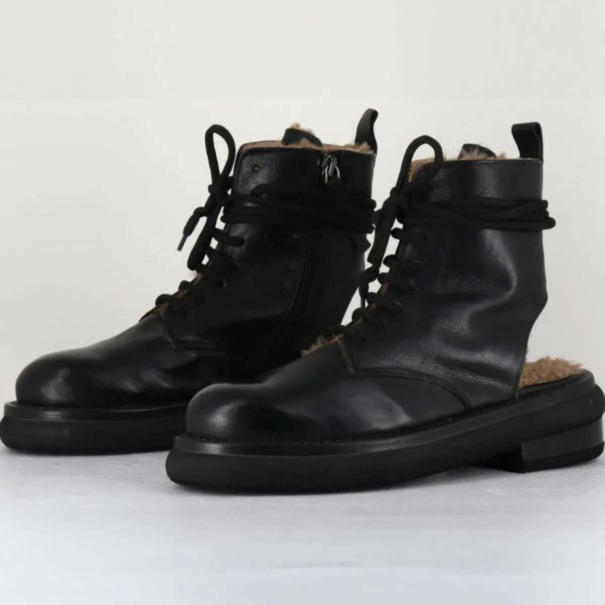 Garrice Lab Bottines|Boots en Cuir Hug noires