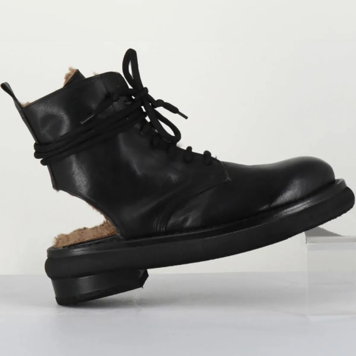 Garrice Lab Bottines|Boots en Cuir Hug noires