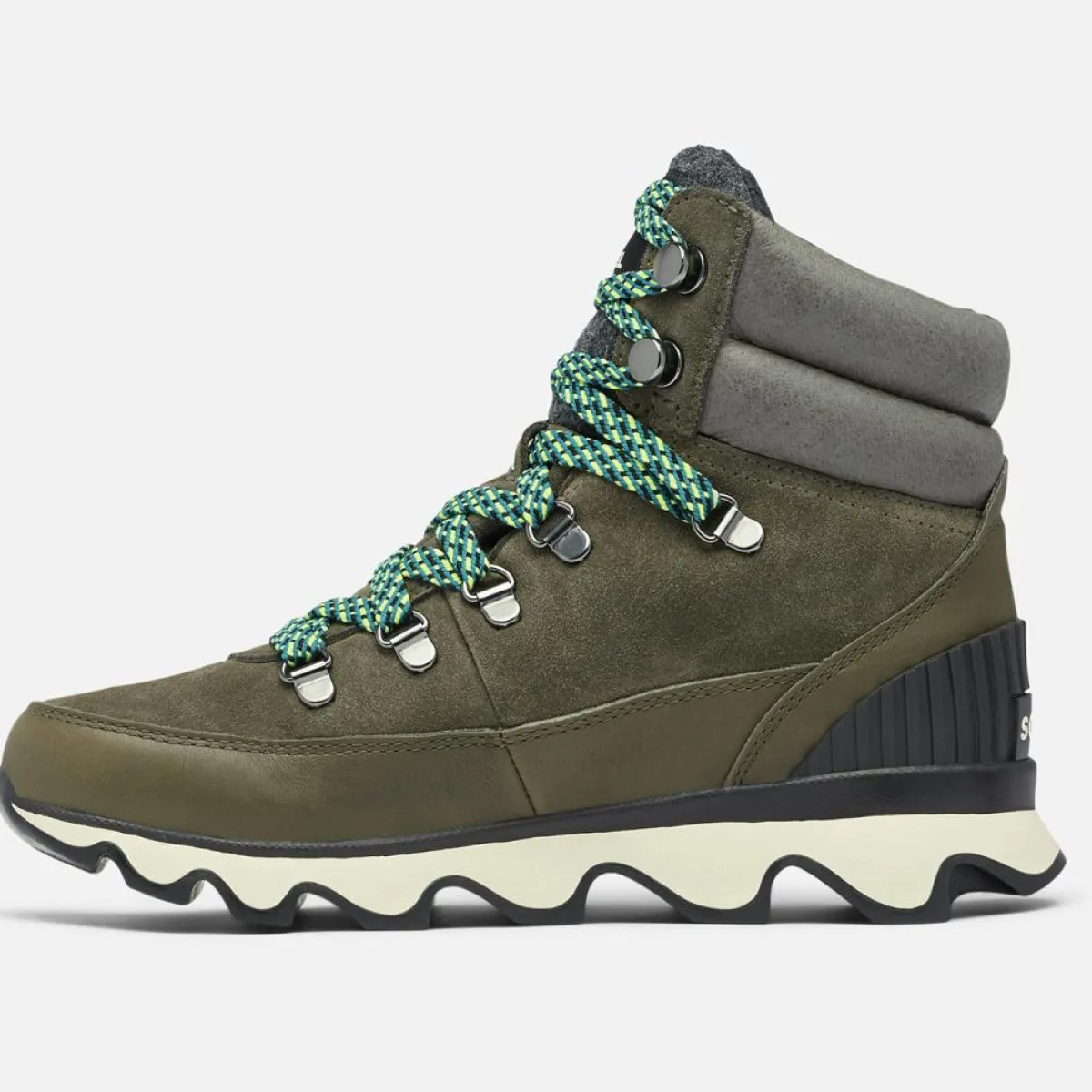 Sorel Bottines|Boots en Cuir imperméables Kinetic™ Conquest vertes