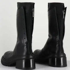Lemargo Bottines|Boots en Cuir noires - Talon 5 cm