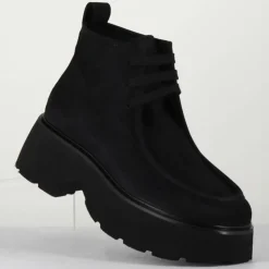 Oa Non Fashion Bottines|Boots en Cuir noires - Talon 6 cm
