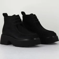 Oa Non Fashion Bottines|Boots en Cuir noires - Talon 6 cm