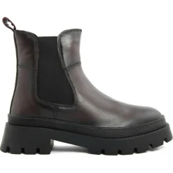 Lab78 Bottines|Boots en Cuir Olivia bordeaux