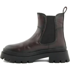 Lab78 Bottines|Boots en Cuir Olivia bordeaux