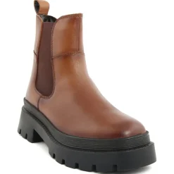 Lab78 Bottines|Boots en Cuir Olivia cognac