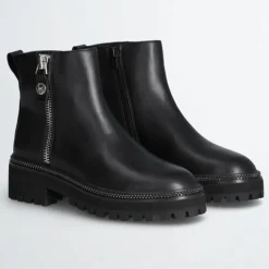 Liu-Jo Bottines|Boots en Cuir Pink noires