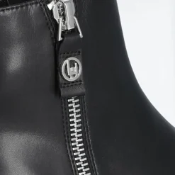 Liu-Jo Bottines|Boots en Cuir Pink noires