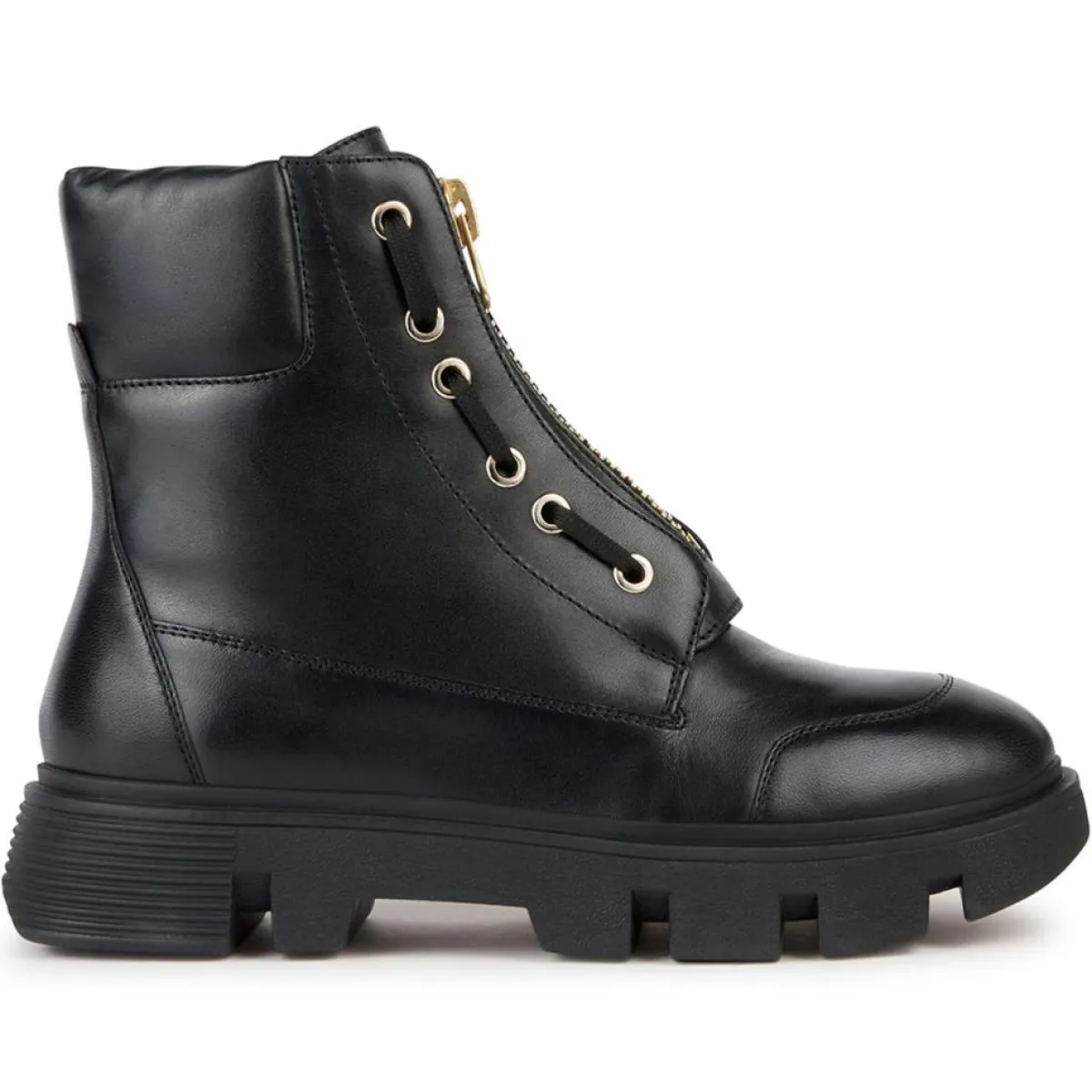 Geox Bottines|Boots en Cuir Vilde noires