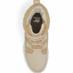 Sorel Bottines|Boots en fausse fourrure doublure polaire Explorer II beiges