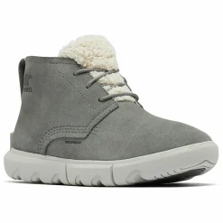 Sorel Bottines|Boots en Velours de Cuir Explorer Next grises