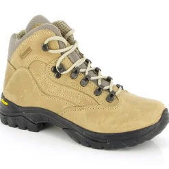 Kimberfeel Bottines|Boots en Velours de Cuir Lois noir/beige