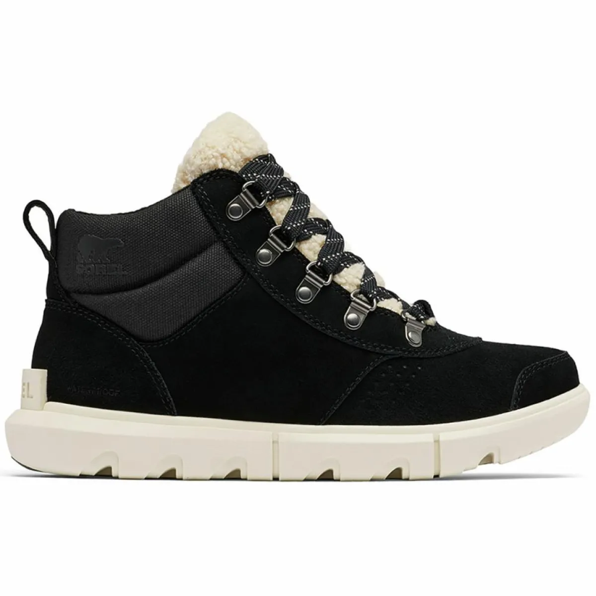 Sorel Bottines|Boots en Velours de Cuir Explorer Next noires