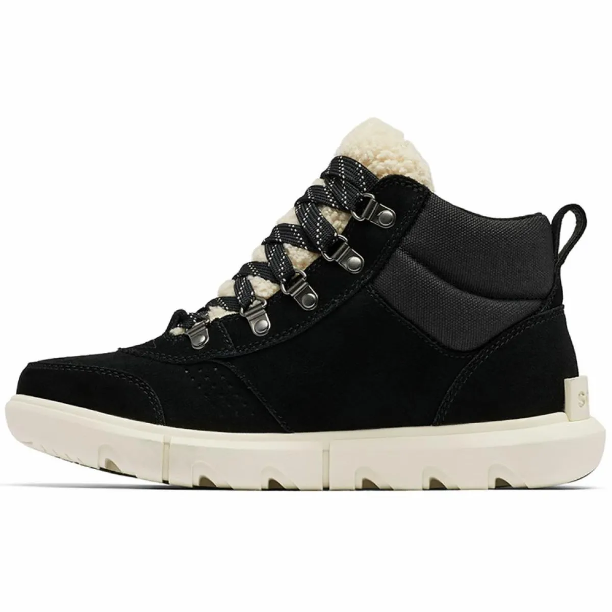 Sorel Bottines|Boots en Velours de Cuir Explorer Next noires