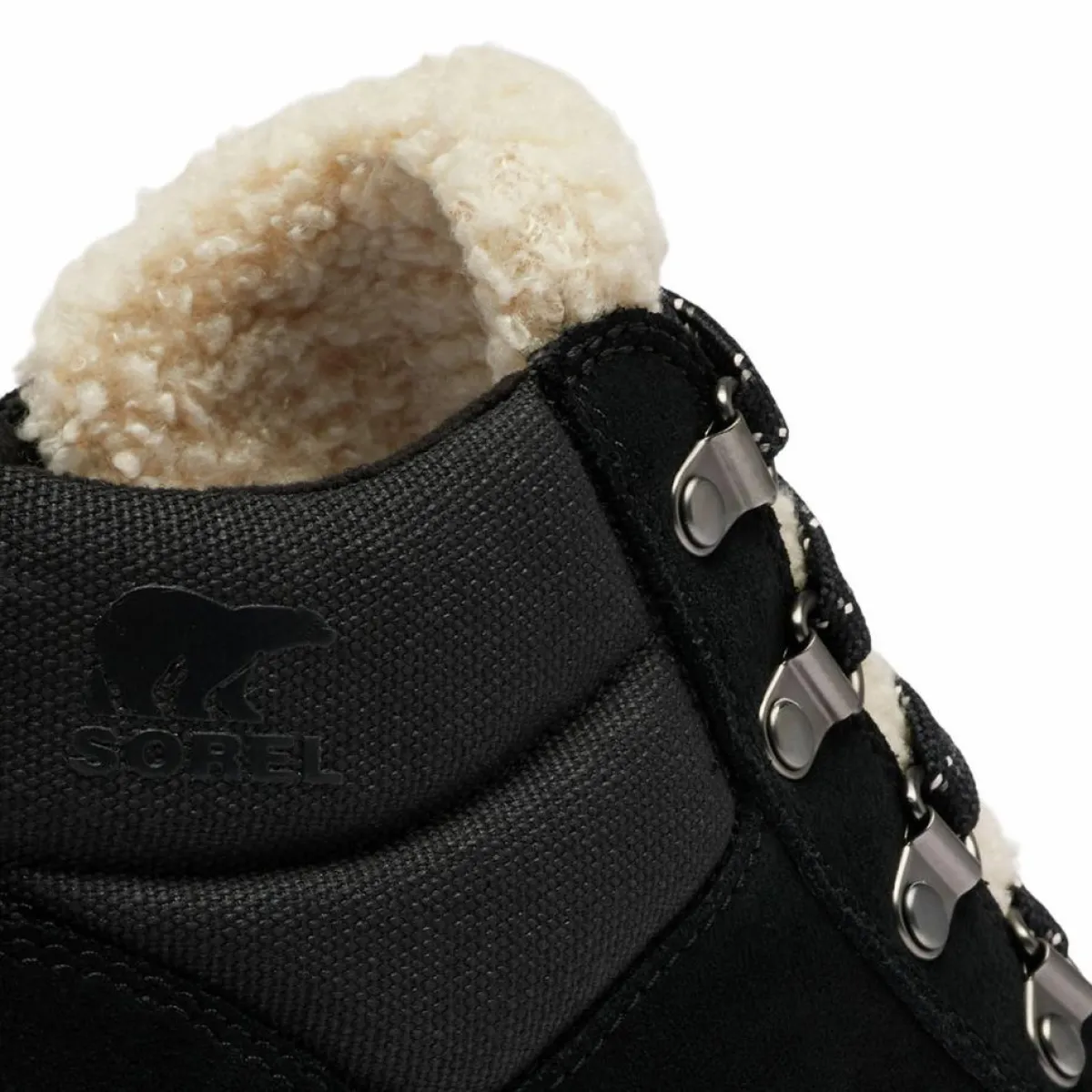 Sorel Bottines|Boots en Velours de Cuir Explorer Next noires