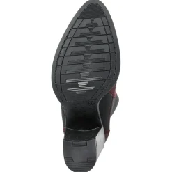 Lab78 Bottines|Boots en Velours de Cuir Lou marron - Talon 8 cm