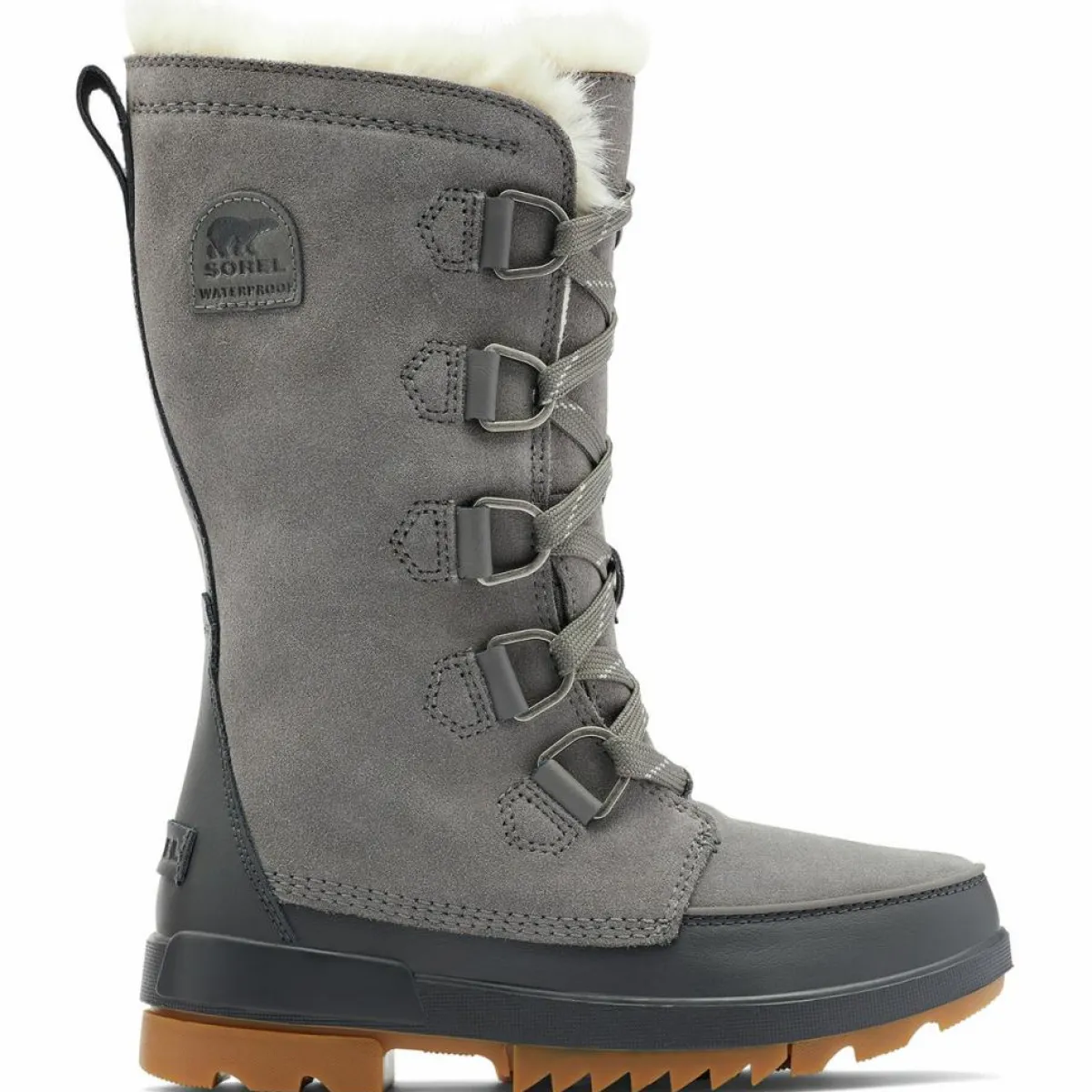 Sorel Bottes|Boots en Velours de Cuir doublure polaire Torino II grises
