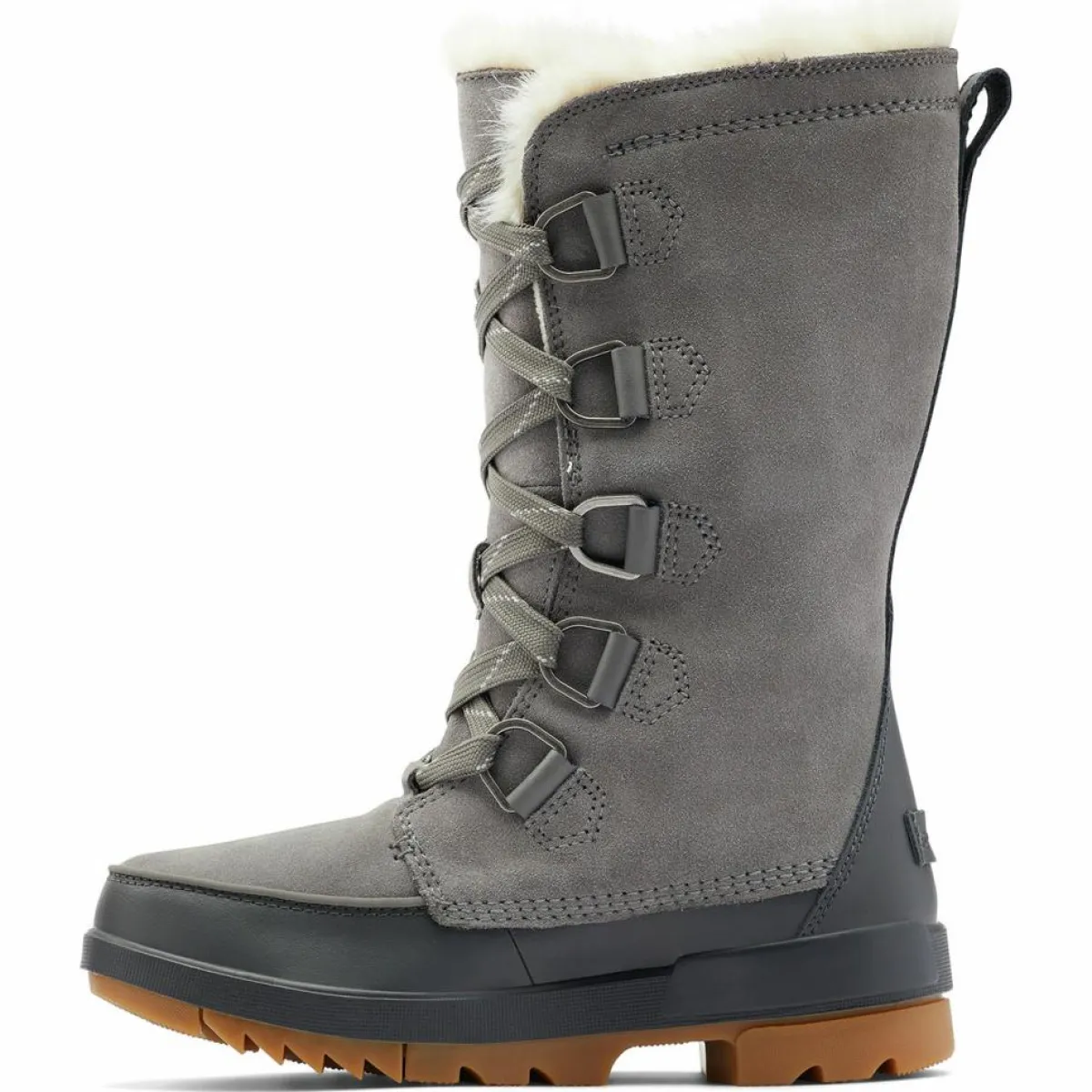 Sorel Bottes|Boots en Velours de Cuir doublure polaire Torino II grises