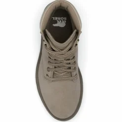 Sorel Bottines|Boots en Velours de Cuir Lennox taupe