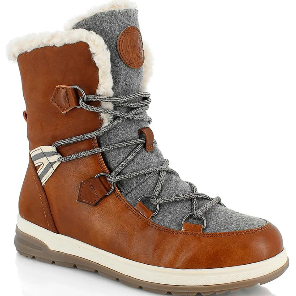 Kimberfeel Bottines|Boots fourrées Abigail camel