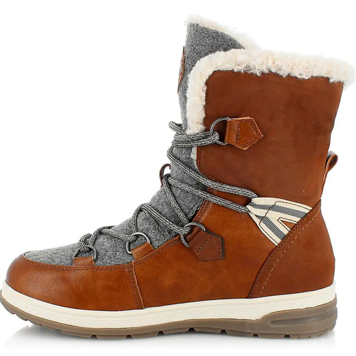 Kimberfeel Bottines|Boots fourrées Abigail camel