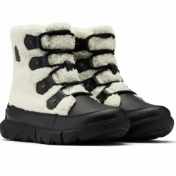 Sorel Bottines|Boots fourrées imperméables Explorer™ II Joan Cozy blanc/noir