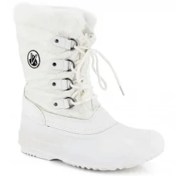 Kimberfeel Bottines|Boots fourrées Kenza blanches