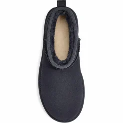 Ugg Bottines|Boots fourrées Laine en Velours de Cuir Classic Mini Platform marine