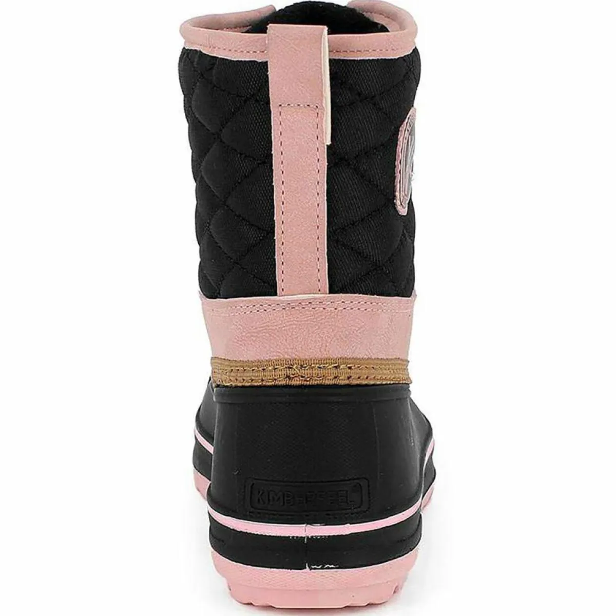 Kimberfeel Bottines|Boots fourrées Noor vieux rose/noir