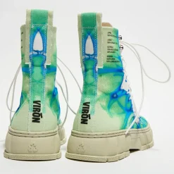 Viron Bottines|Boots recyclées 1992 vert/bleu