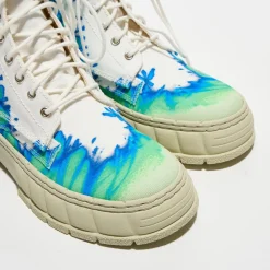 Viron Bottines|Boots recyclées 1992 vert/bleu