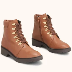 Cosmoparis Bottines|Boots Vegas Vegan cognac