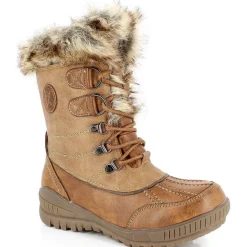 Kimberfeel Bottes|Bottes de Neige fourrées Elena cappuccino