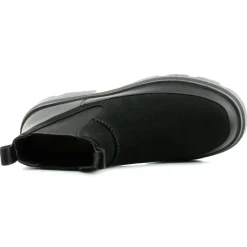 Ugg Bottines|Bottes en Cuir Brisbane Chelsea noires - Talon 6.3 cm