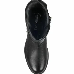 Geox Bottes|Bottes en Cuir Catria noires