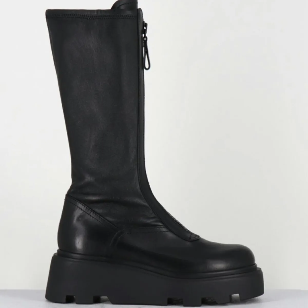 Premiata Bottes|Bottes en Cuir M6622 noires