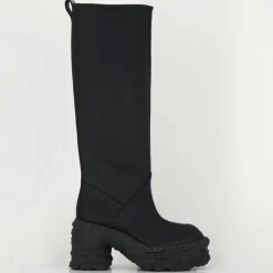 Premiata Bottes|Bottes en Cuir M6315 noires - Talon : 9.5 cm
