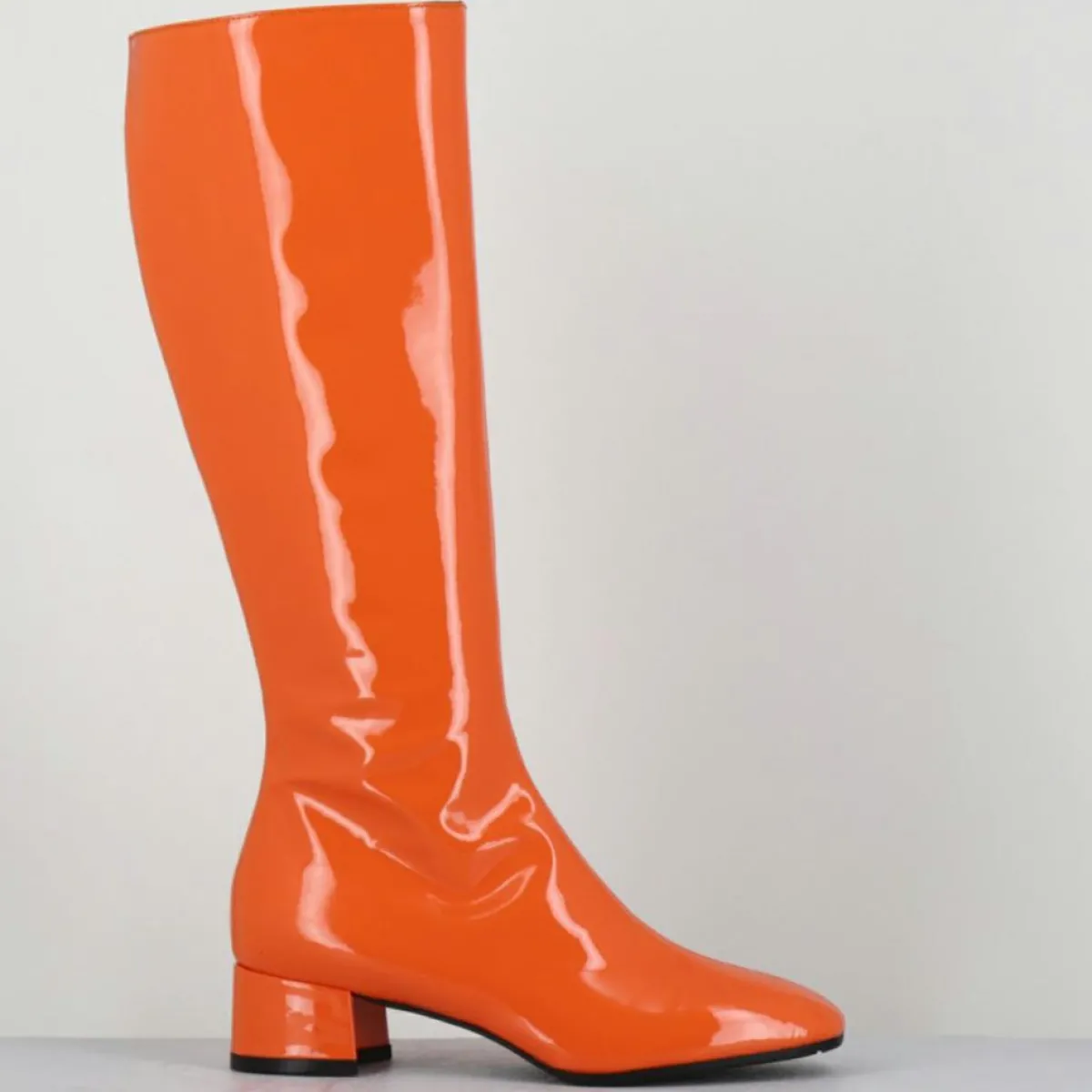 Garrice Bottes|Bottes en Cuir mayera oranges