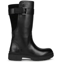 Geox Bottes|Bottes en Cuir Nevegal noires