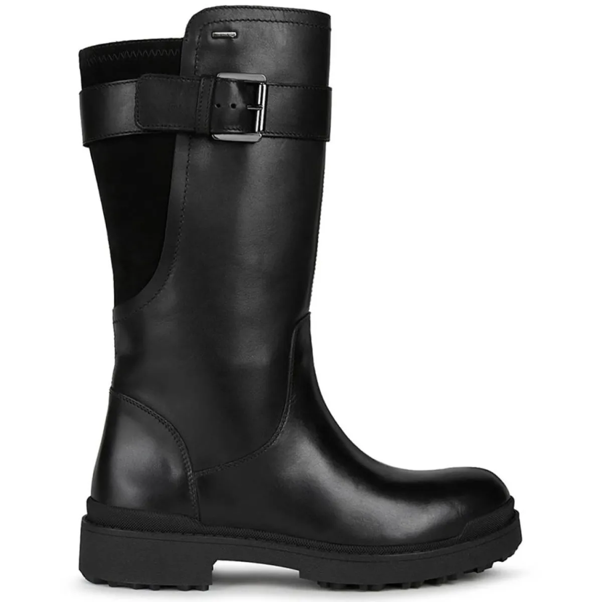 Geox Bottes|Bottes en Cuir Nevegal noires
